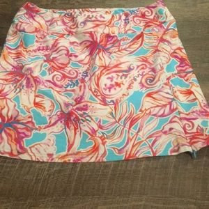 Floral skort